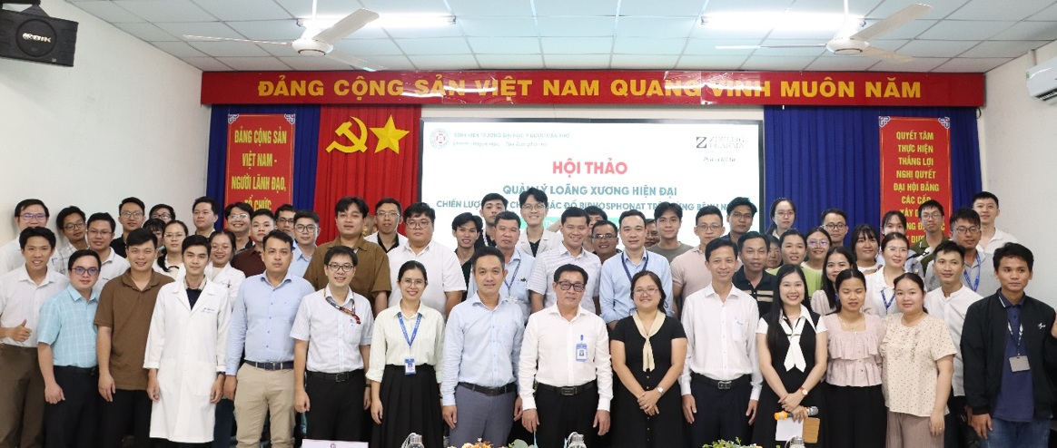 Bệnh viện Trường Đại học Y Dược Cần Thơ tổ chức hội thảo khoa học về quản lý loãng xương hiện đại và chiến lược điều trị Biphosphonat cá thể hóa