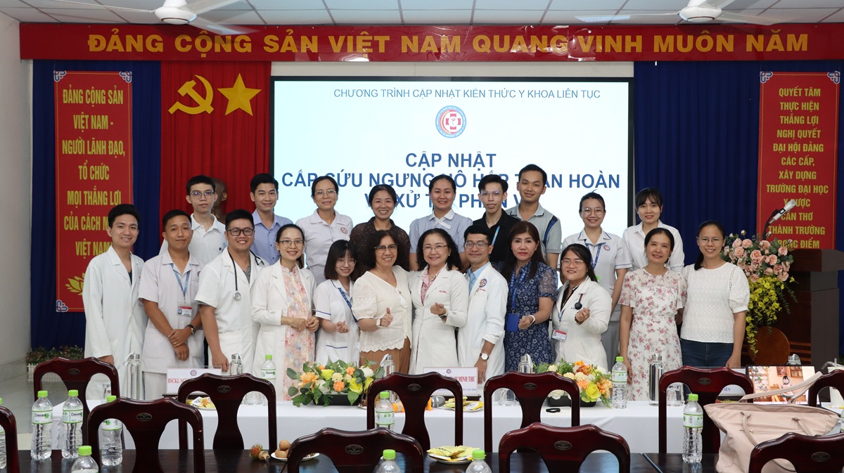 Hội thảo “Cập nhật cấp cứu ngưng hô hấp tuần hoàn và xử trí phản vệ”